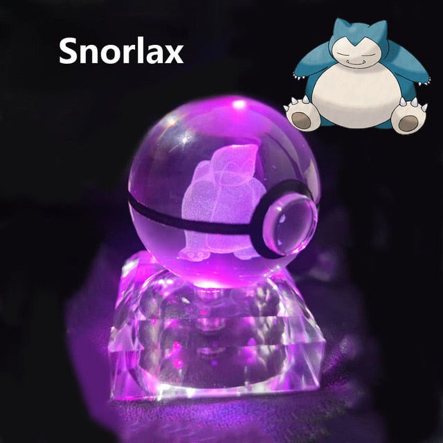 Pokémon 3D Crystal Ball Figure Snorlax