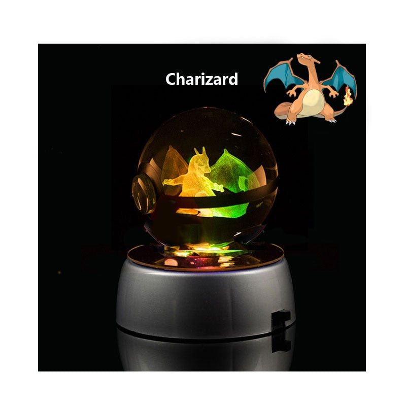 Pokémon 3D Crystal Ball Figure
