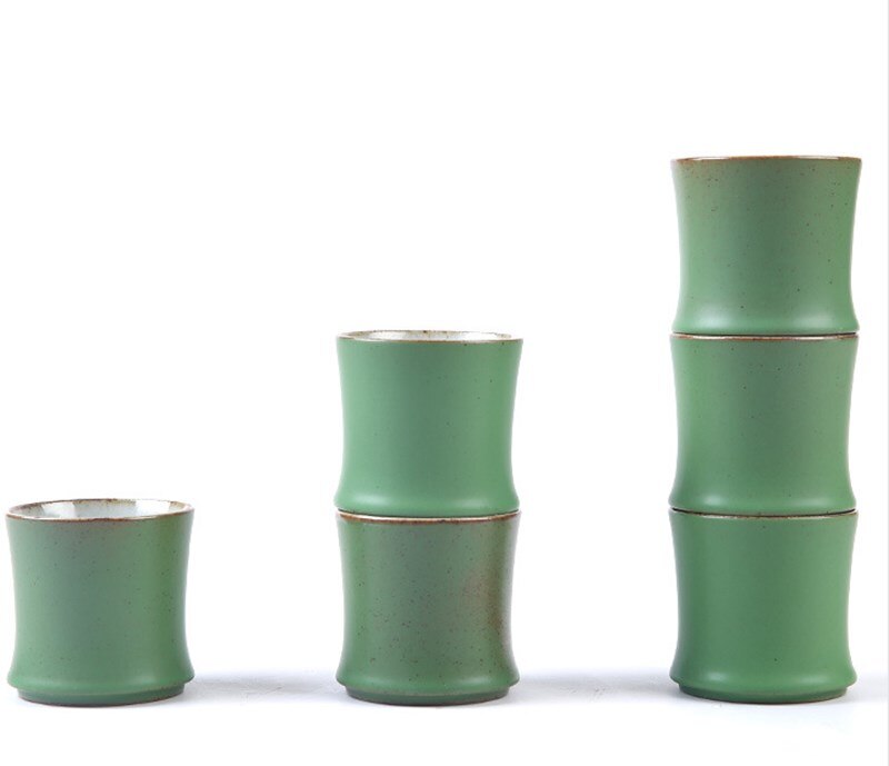 Bamboo Ceramic Cup