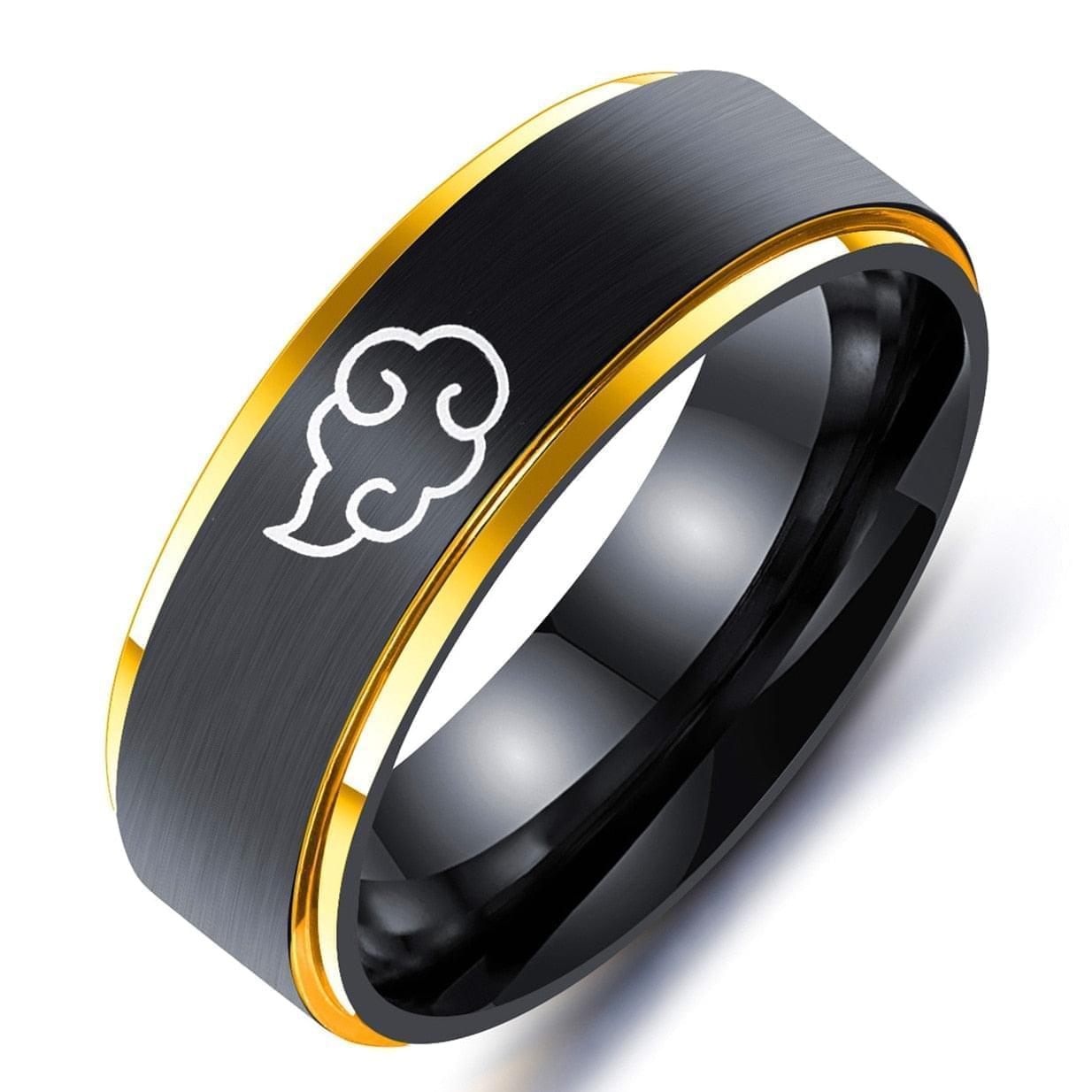 Anime Naruto Ring Set Akatsuki Red Cloud Ring For Women Men Narutos Metal  Finger Jewelry Best Friend Child Giftnaruto Gifts - AliExpress