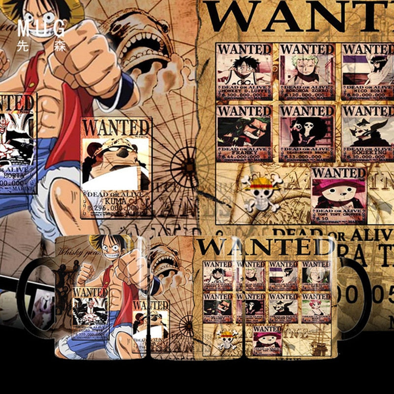 Mug One Piece personnalisé – Mug magique One Piece