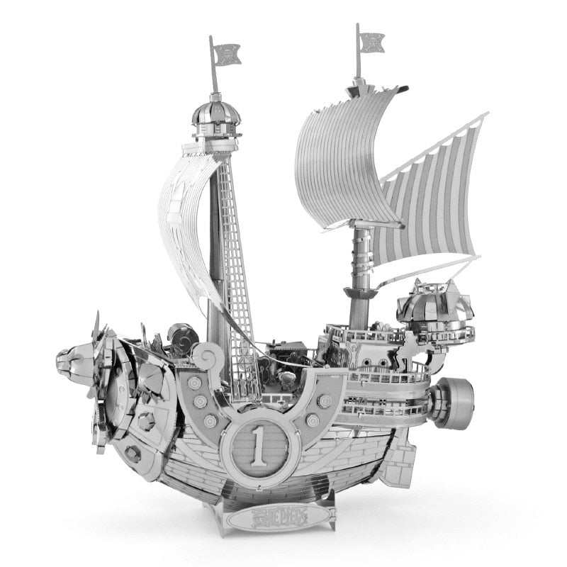 Bandai Luffy Pirate Ship Model DIY