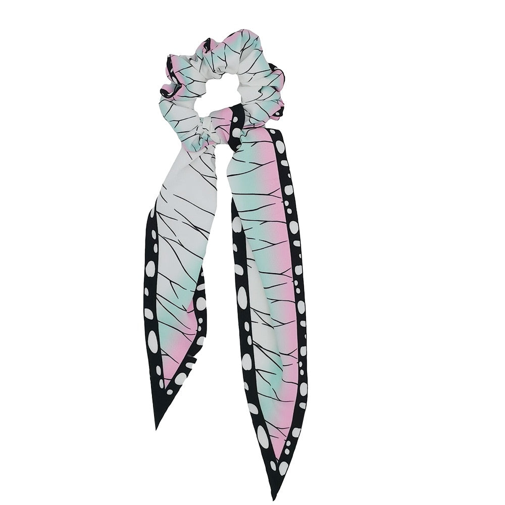 Demon Slayer Hair Ribbon for women hudieren