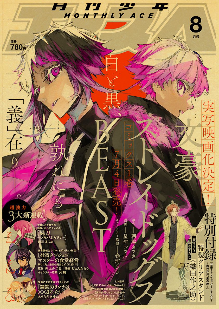 OldSchool Style Anime Poster Beast 42x30cm