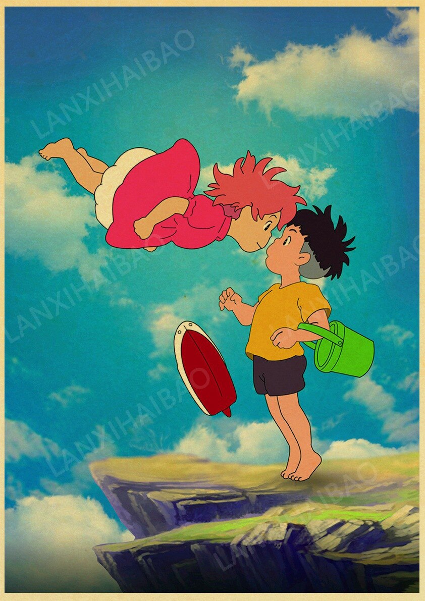 Studio Ghibli Characters Poster Q114 47