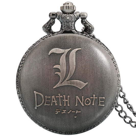 Death Note Anime Quartz Pocket Watch