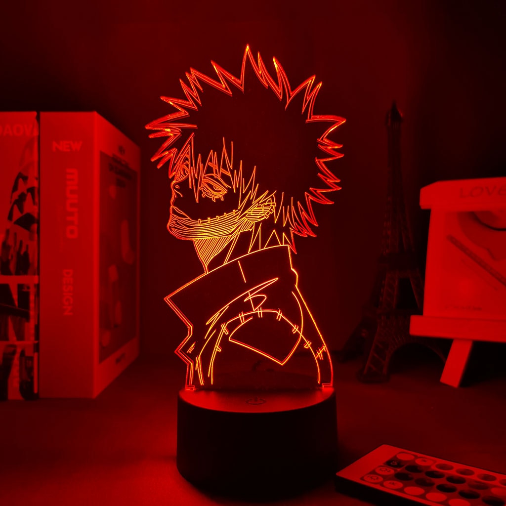 My Hero Academia Night Light Lamp 12 16 color with remote