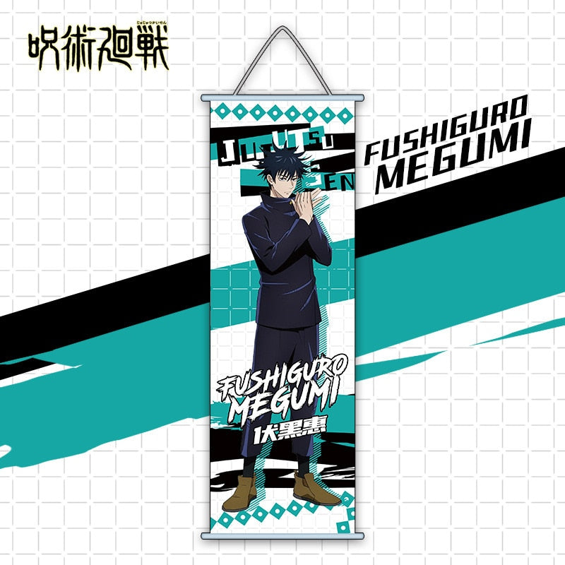 Jujutsu Kaisen Scroll Poster Fushiguro Megumi 70 x 30cm