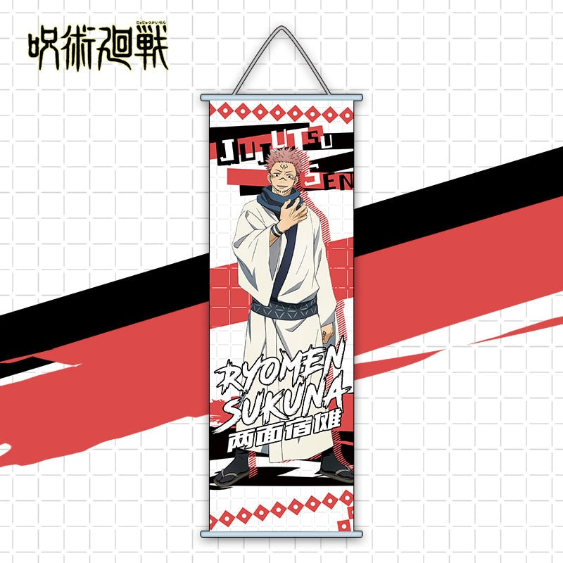 Jujutsu Kaisen Scroll Poster Ryomen Sukuna 70 x 30cm