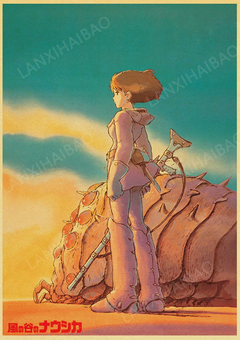 Studio Ghibli Characters Poster Q114 15