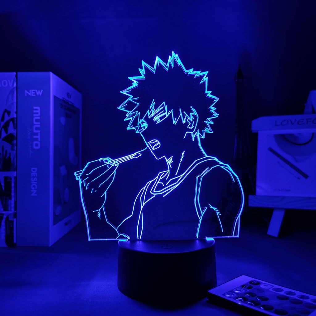 My Hero Academia Night Light Lamp 4 16 color with remote