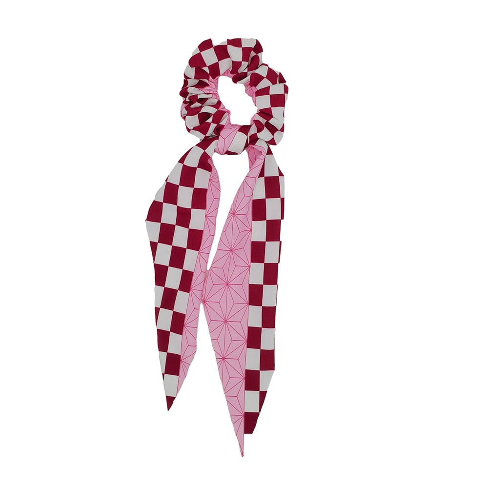 Demon Slayer Hair Ribbon for women Nekozi