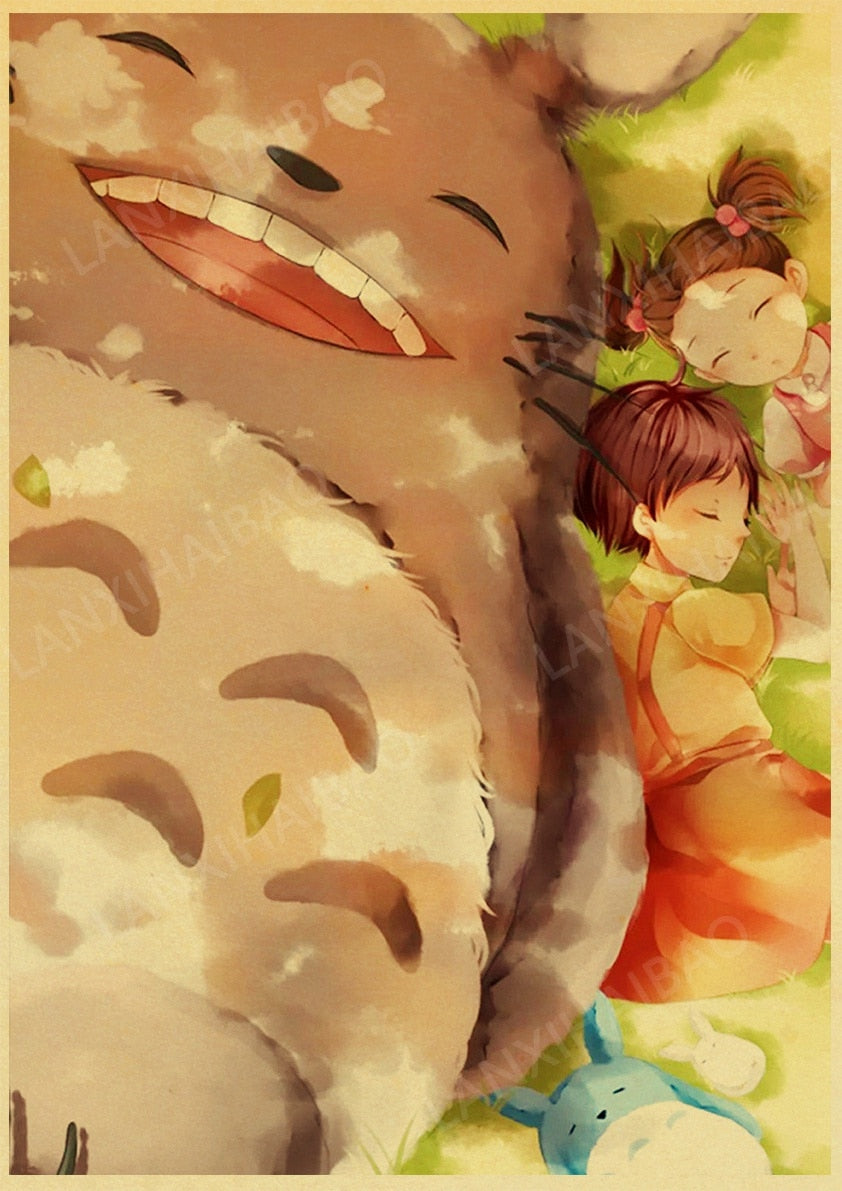 Studio Ghibli Characters Poster Q114 26