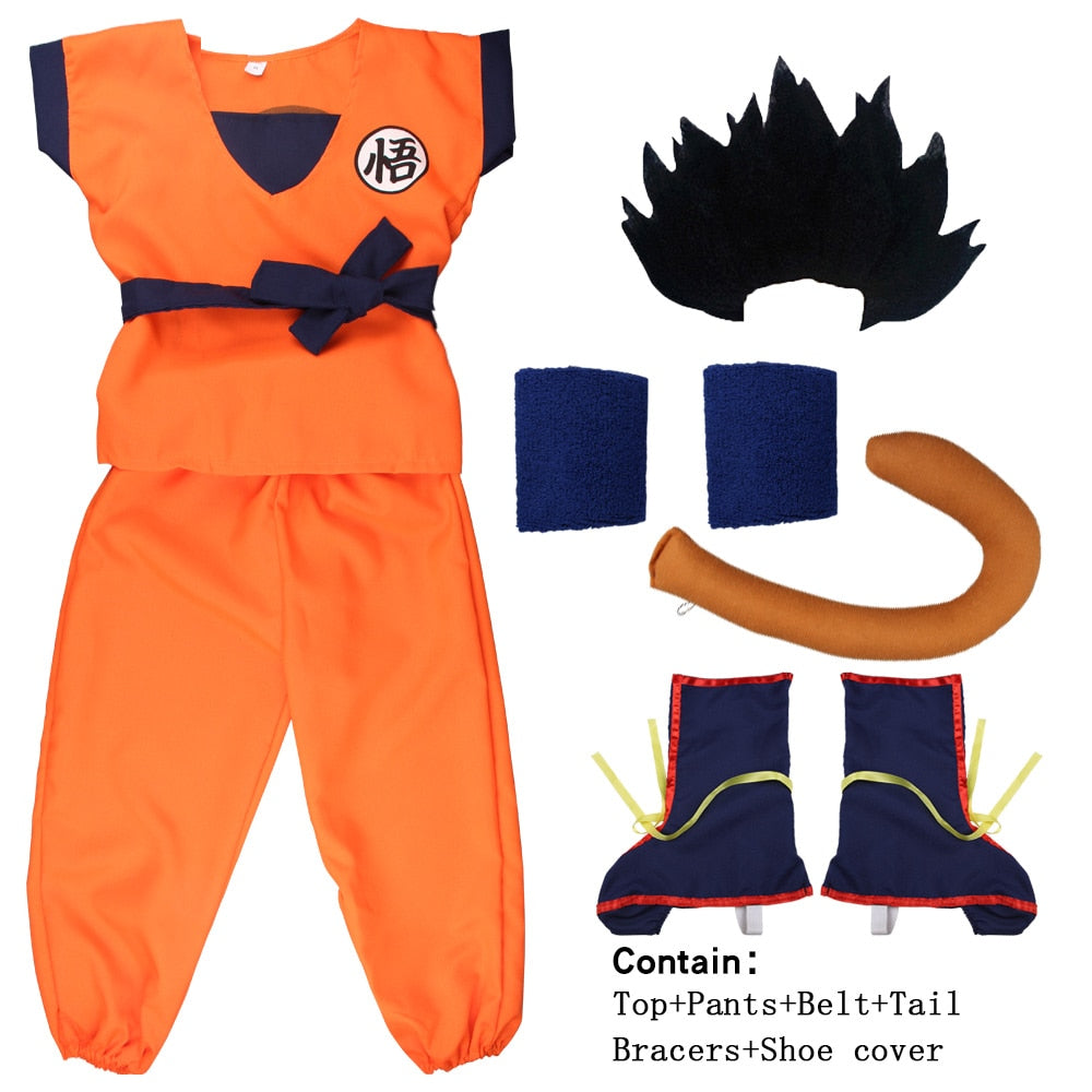 Dragonball Cosplay Set black