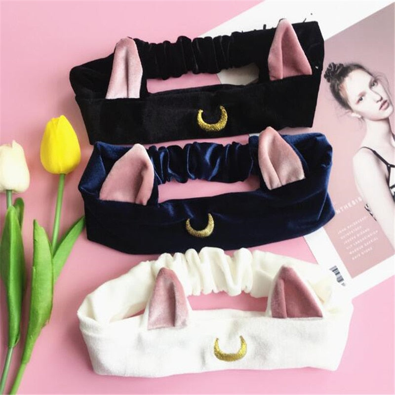 Sailor Moon Luna Cat Ears Hair Band