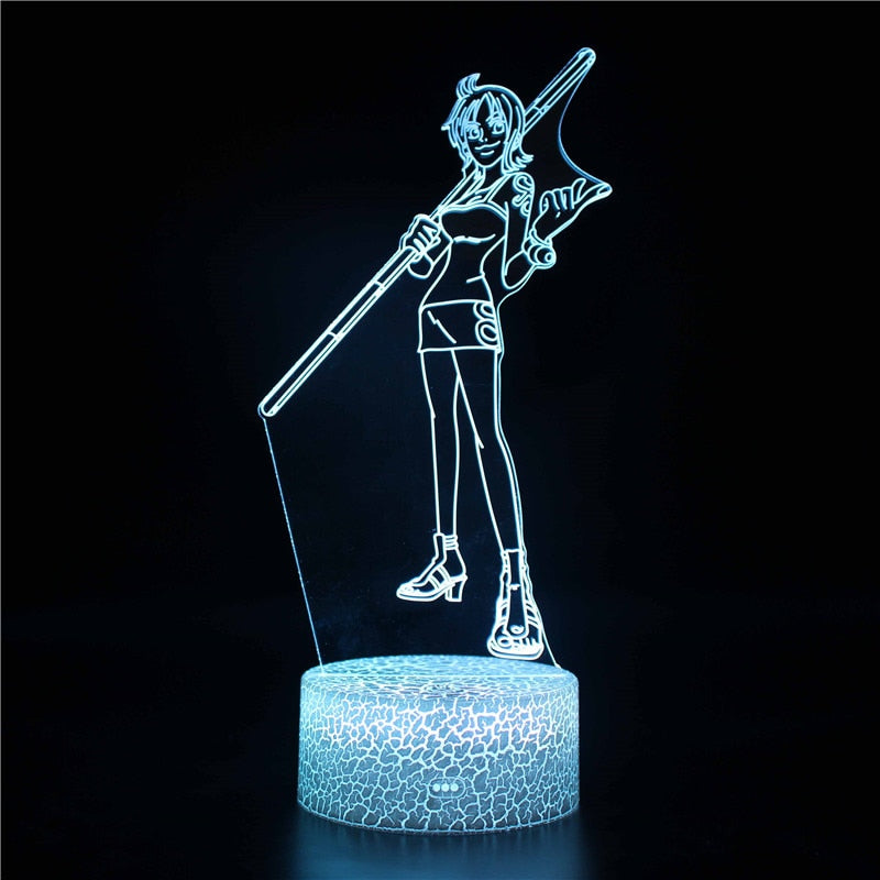 One Piece Figure Night Light 3D 1