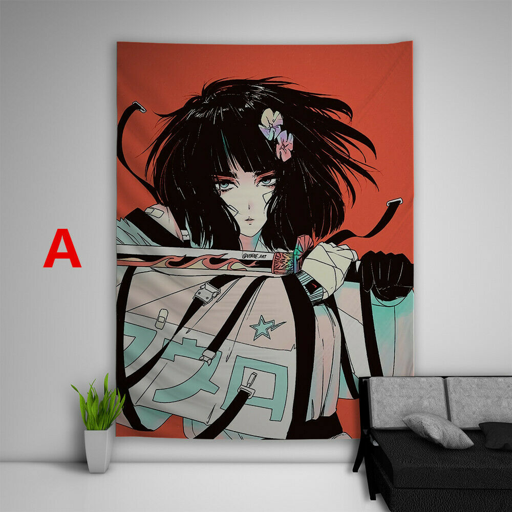 Chainsaw Man Art Wall Tapestry A