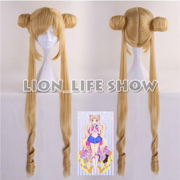 Sailormoon Cosplay Wig Gold