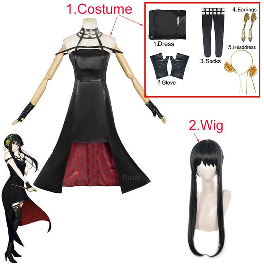 Spy X Family Yor Forger Cosplay Costume