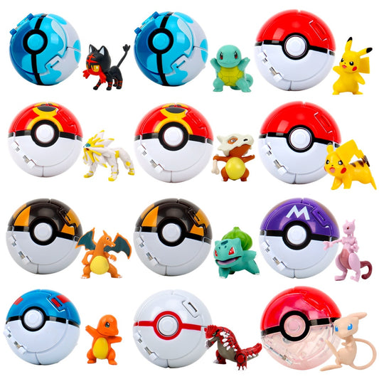 Pokemon Pokeball Anime Action Figure