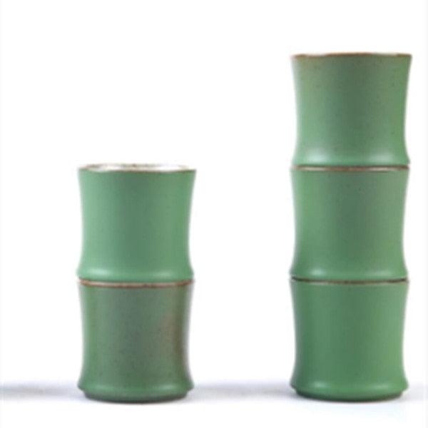 Bamboo Ceramic Cup 5 pcs