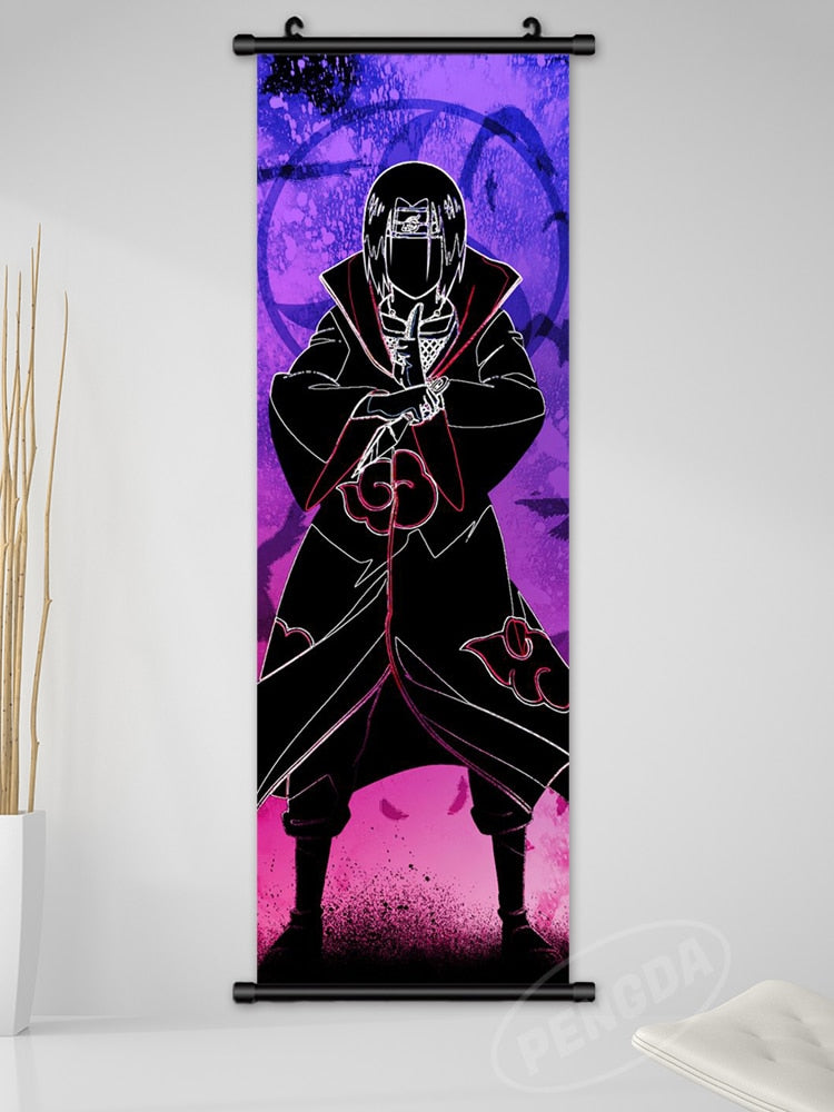 Naruto Silhouette Scroll Poster V-30238 25x75cm