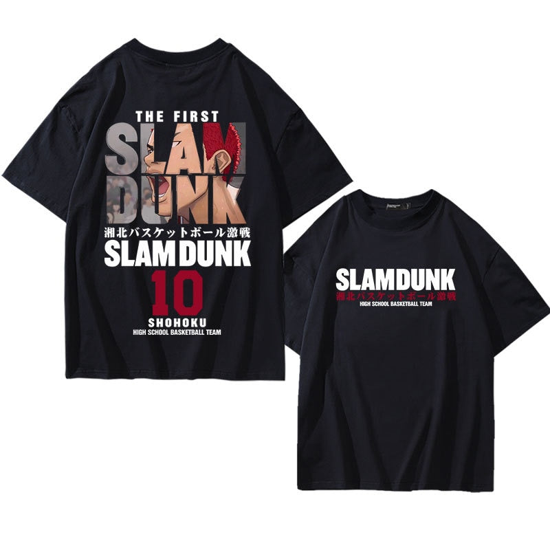 Slam Dunk summer T-Shirt Black
