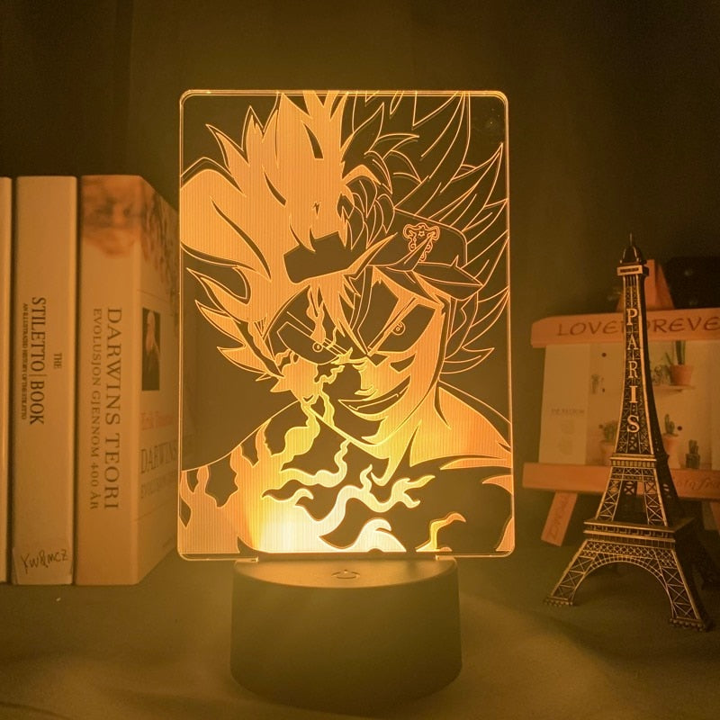 Black Clover Night Light Lamp A 16 color with remote