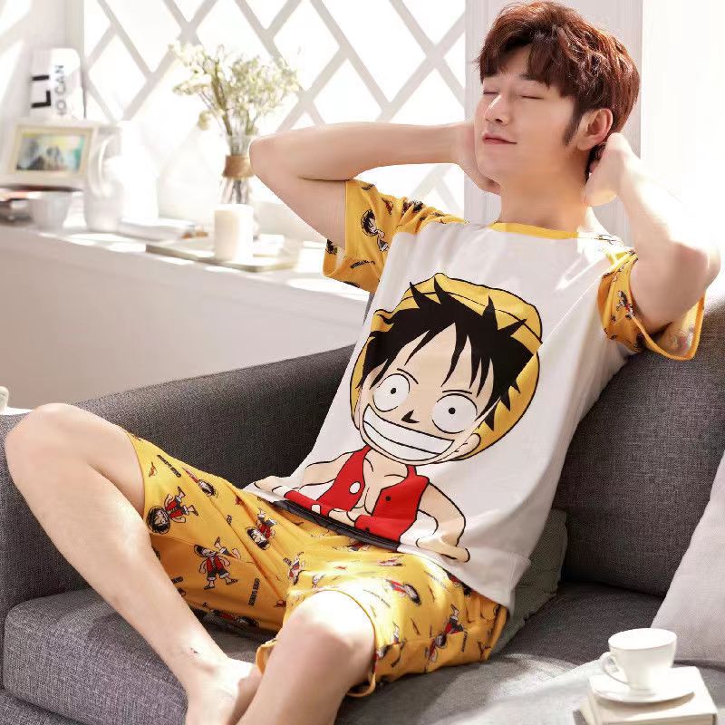 One Piece Pajama Set Sunny Yellow
