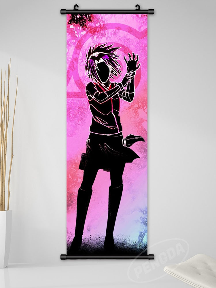 Naruto Silhouette Scroll Poster V-30231 25x75cm