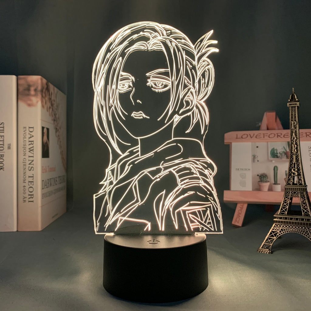 Attack on Titan Night Light Lamp A18 7 colors