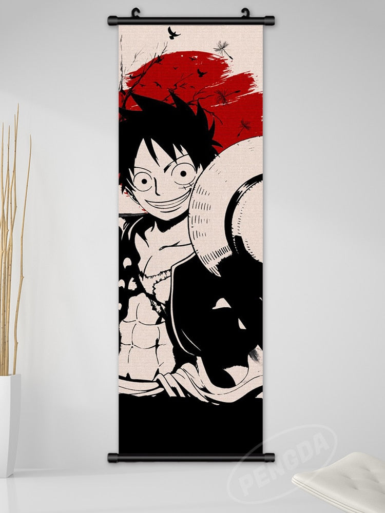 One Piece Scroll Poster Luffy v2 25x75cm