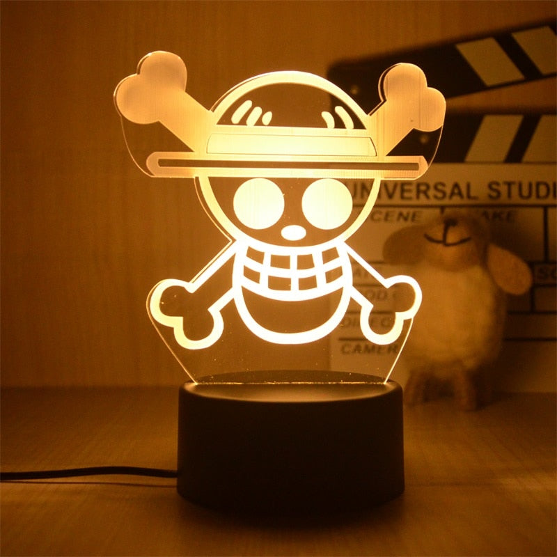 One Piece Night Light Lamp 6 18CM