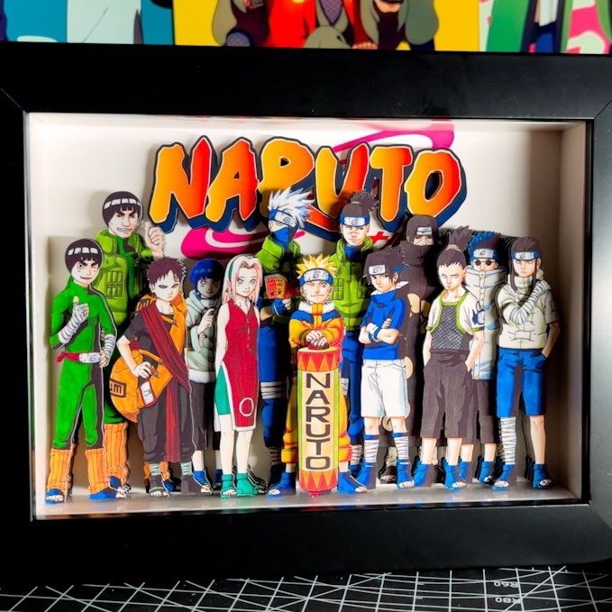 Naruto 3D Family Art Piece Default Title
