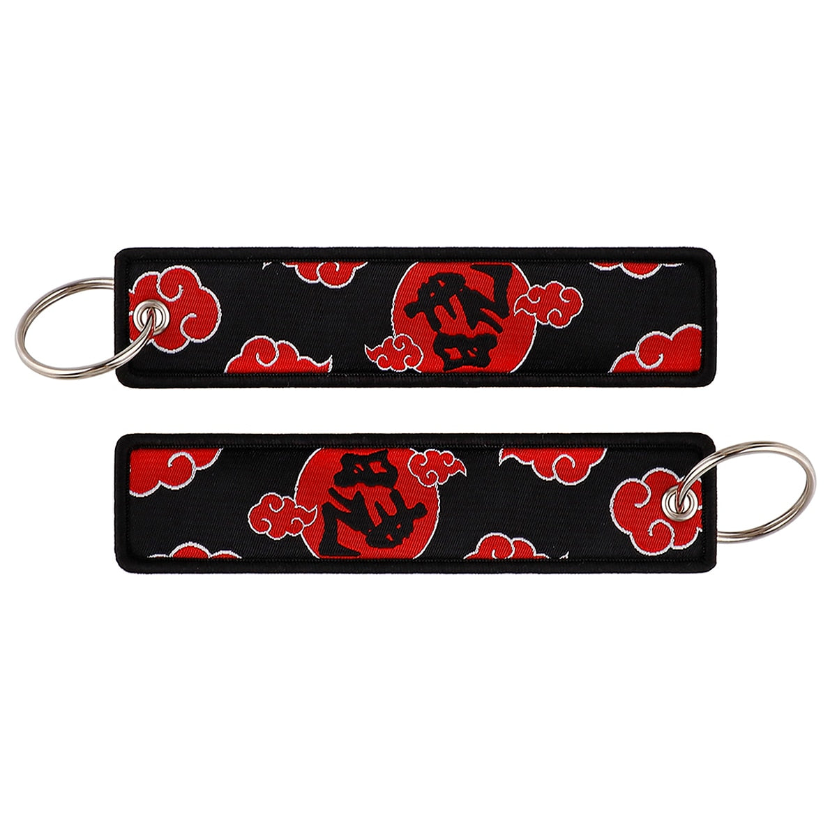 Naruto Embroidered Keychain Key Ring 23