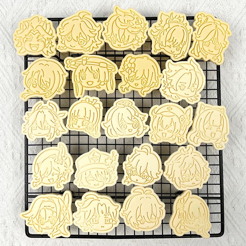 Genshin Impact Cookie Cutter Set