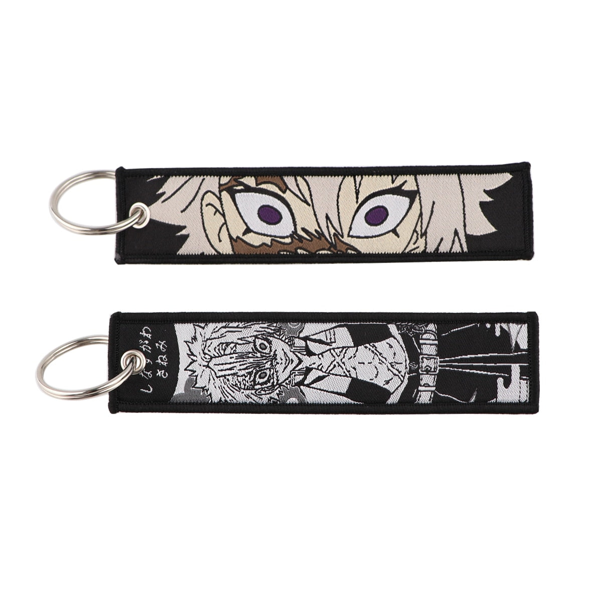 Anime Embroidery Keychain Key Ring 89