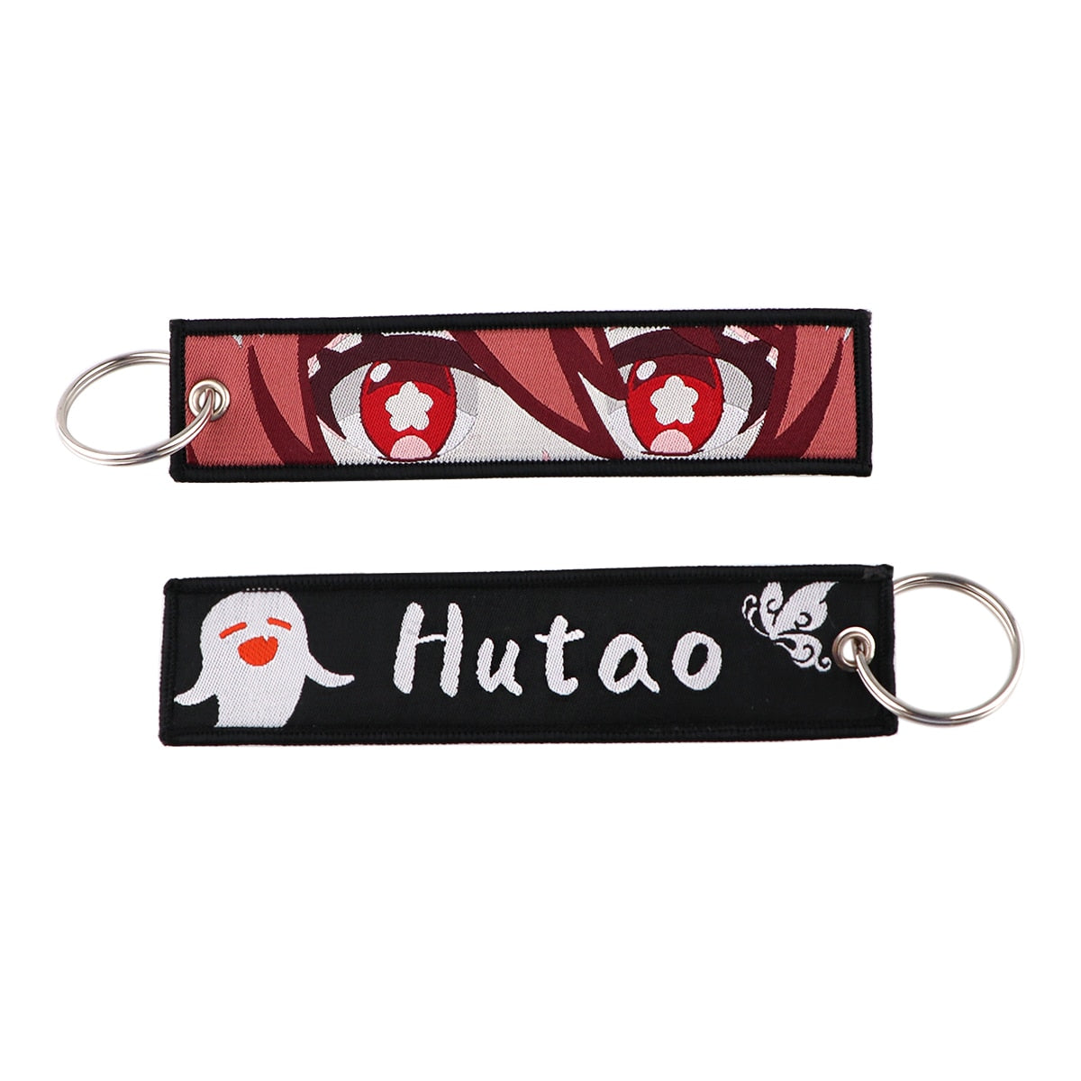 Anime Embroidery Keychain Key Ring 35