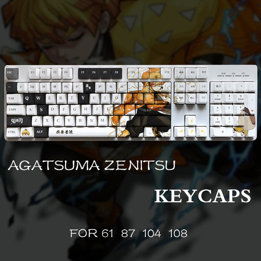 Zenitsu Keycaps 108 Keys