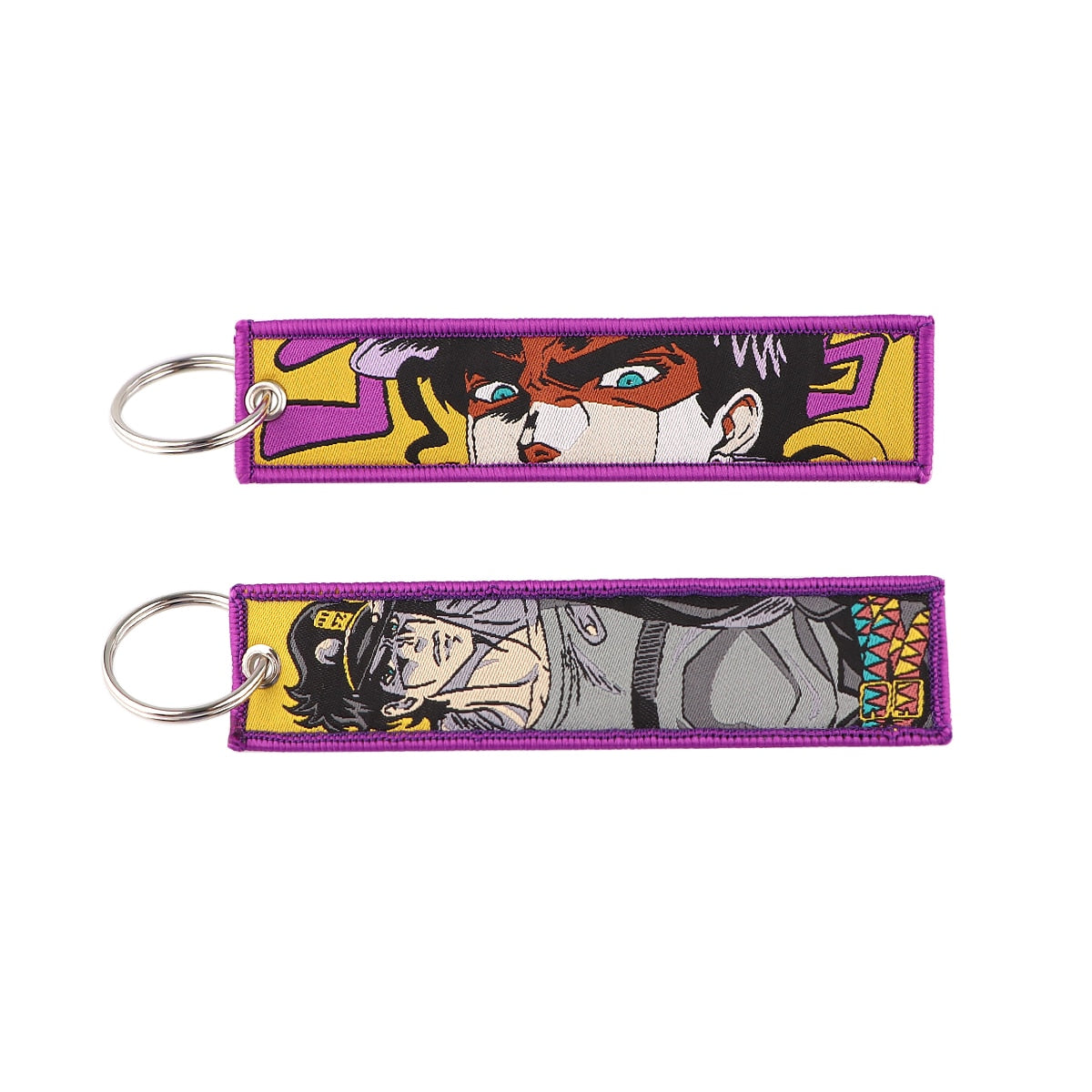 Anime Embroidery Keychain Key Ring 60