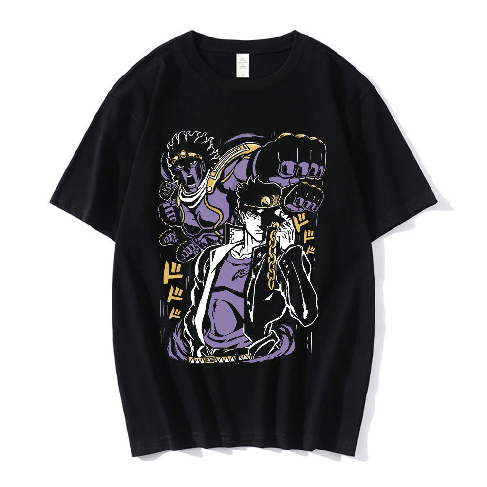 Jojo Bizarre Adventure Tshirt Black