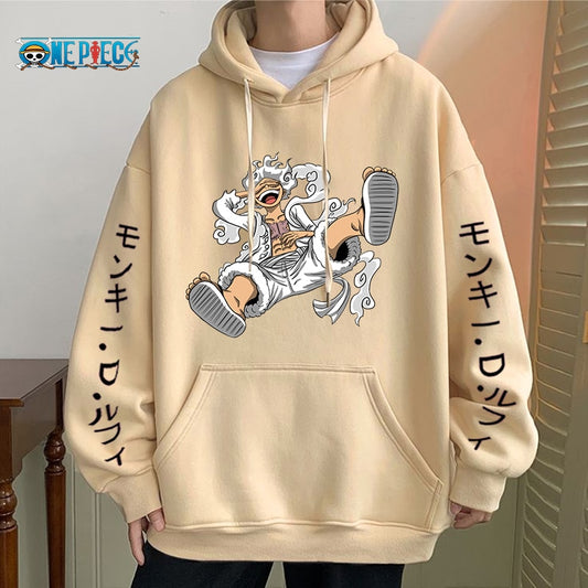 One Piece Gear Fifth Luffy Printed Hoodie