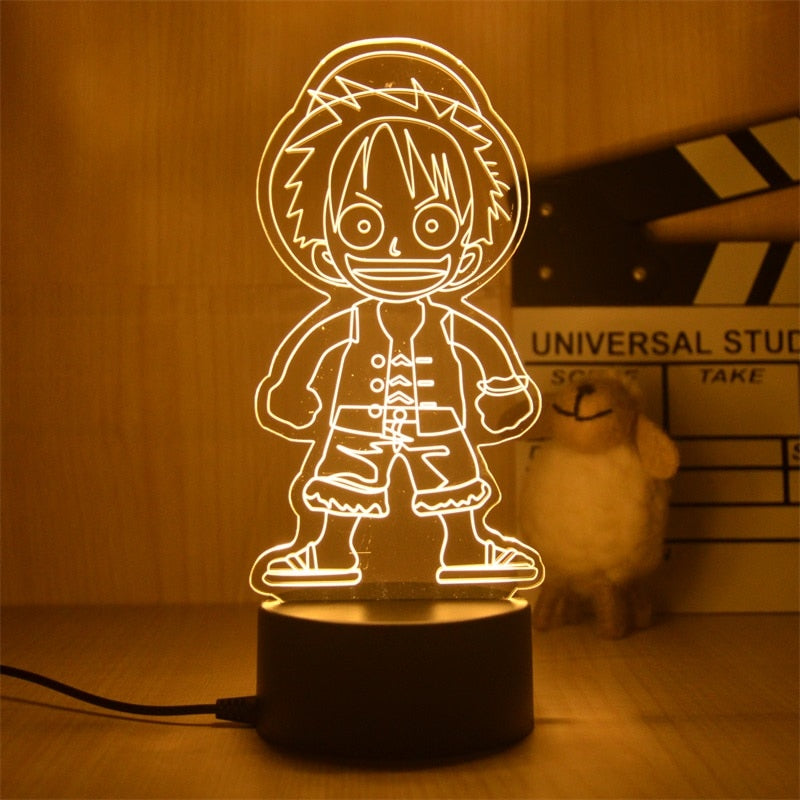 One Piece Night Light Lamp 18 18CM
