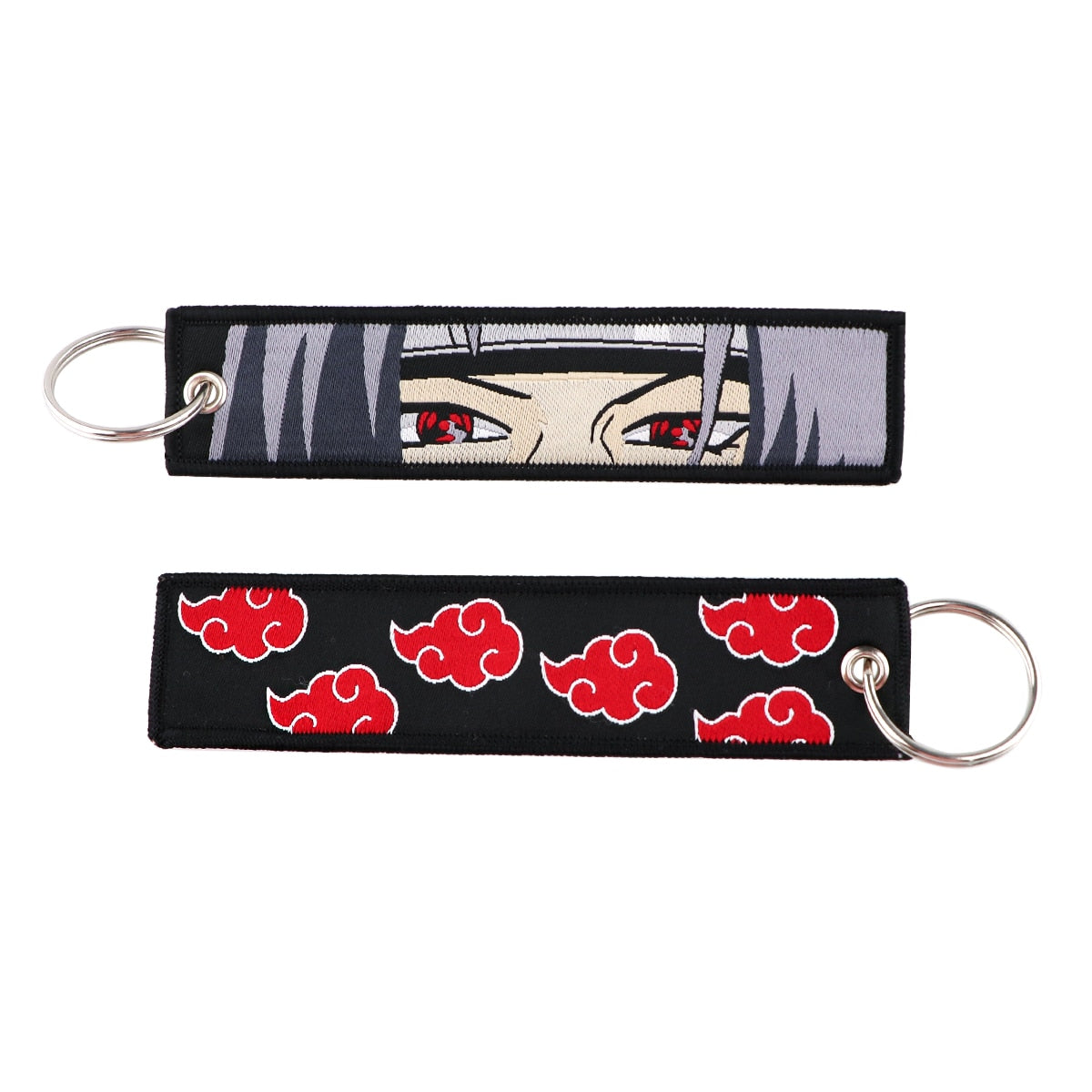 Naruto Embroidered Keychain Key Ring 2