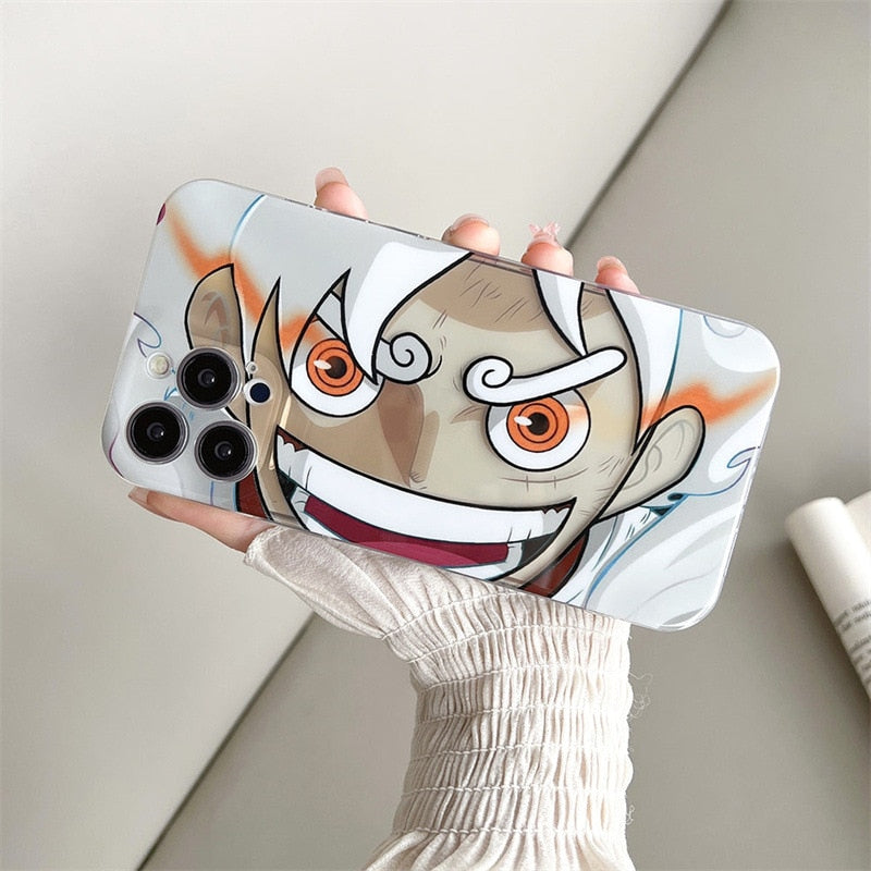 Onepiece Face Print Iphone Case Luffy