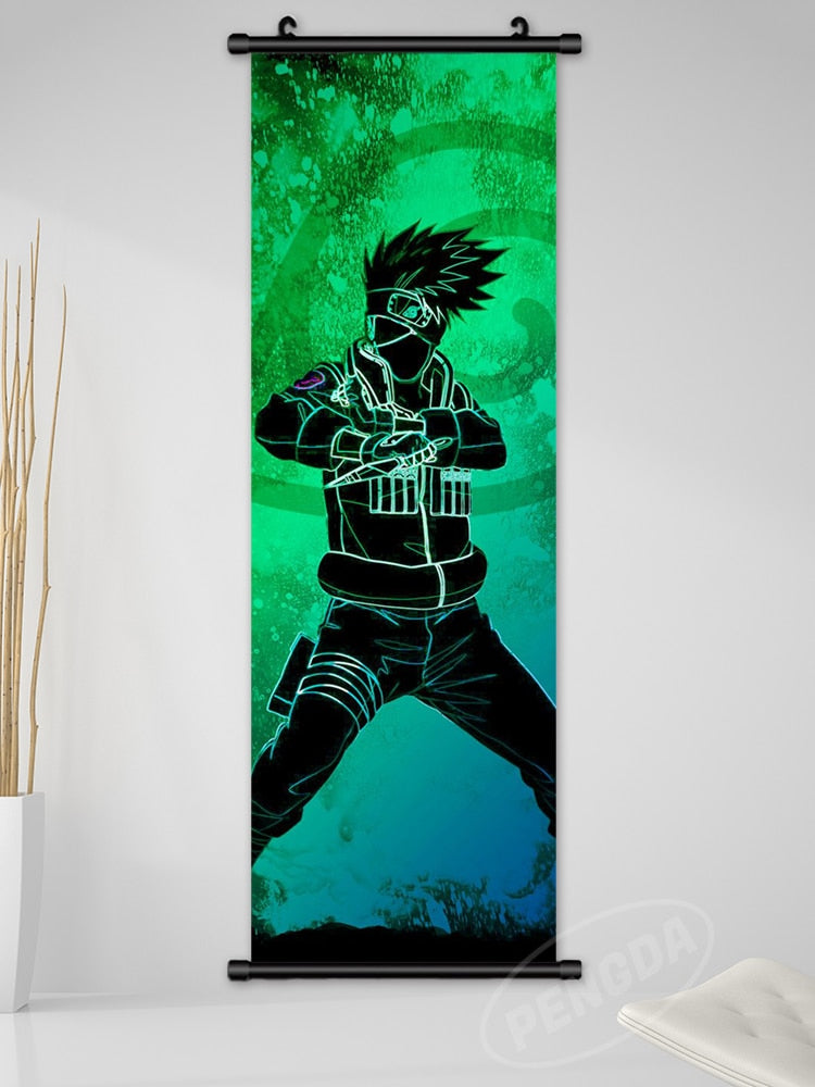 Naruto Silhouette Scroll Poster V-30233 25x75cm