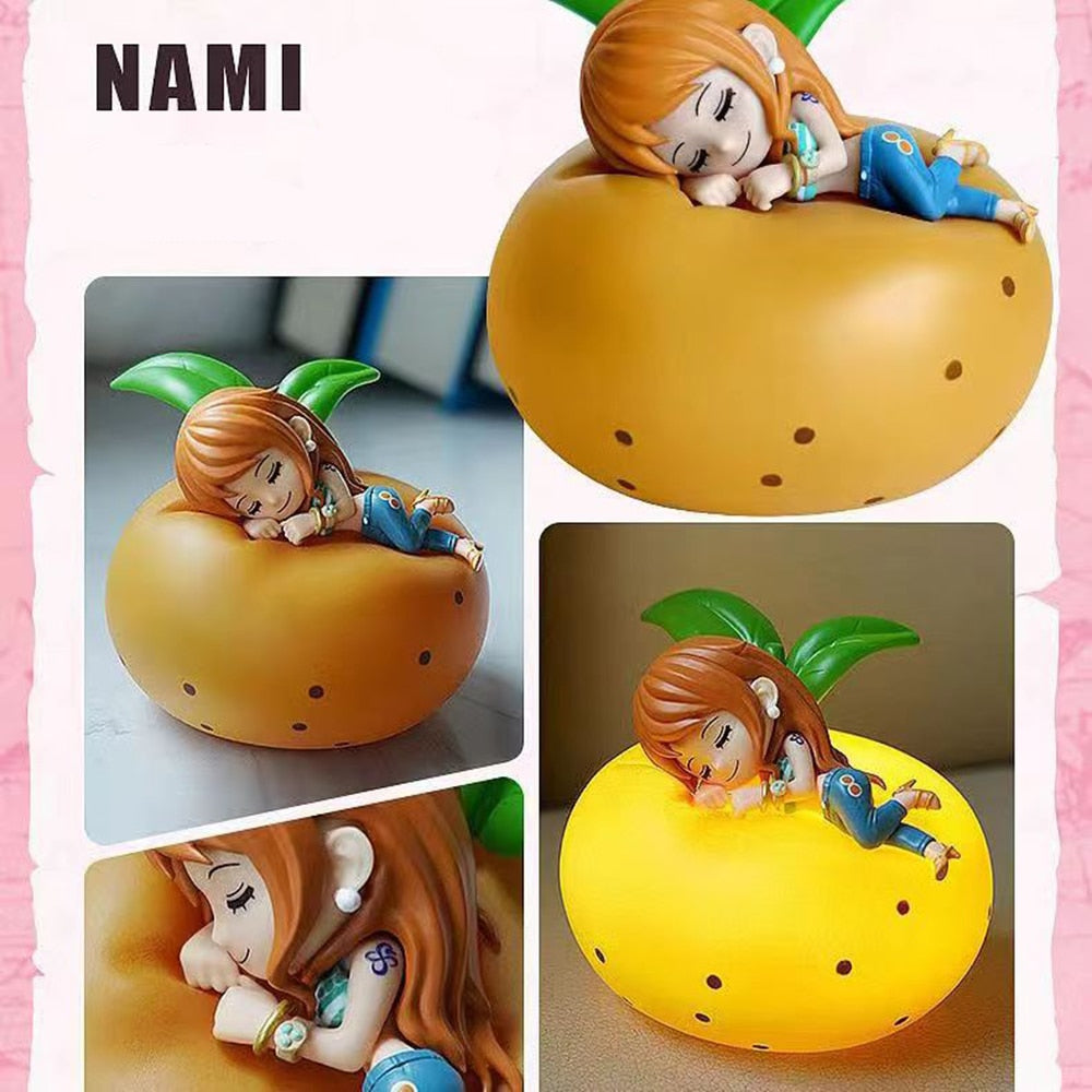 One Piece Night Sleeping Light figure Box Nami