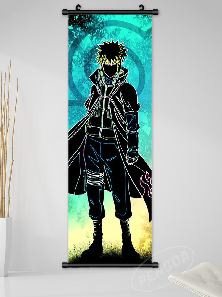 Naruto Silhouette Scroll Poster V-30232 25x75cm