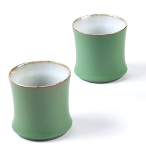 Bamboo Ceramic Cup 2 pcs