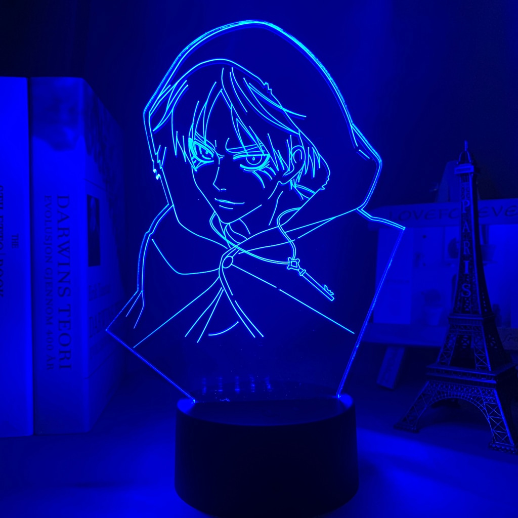 Attack on Titan Night Light Lamp A6 7 colors